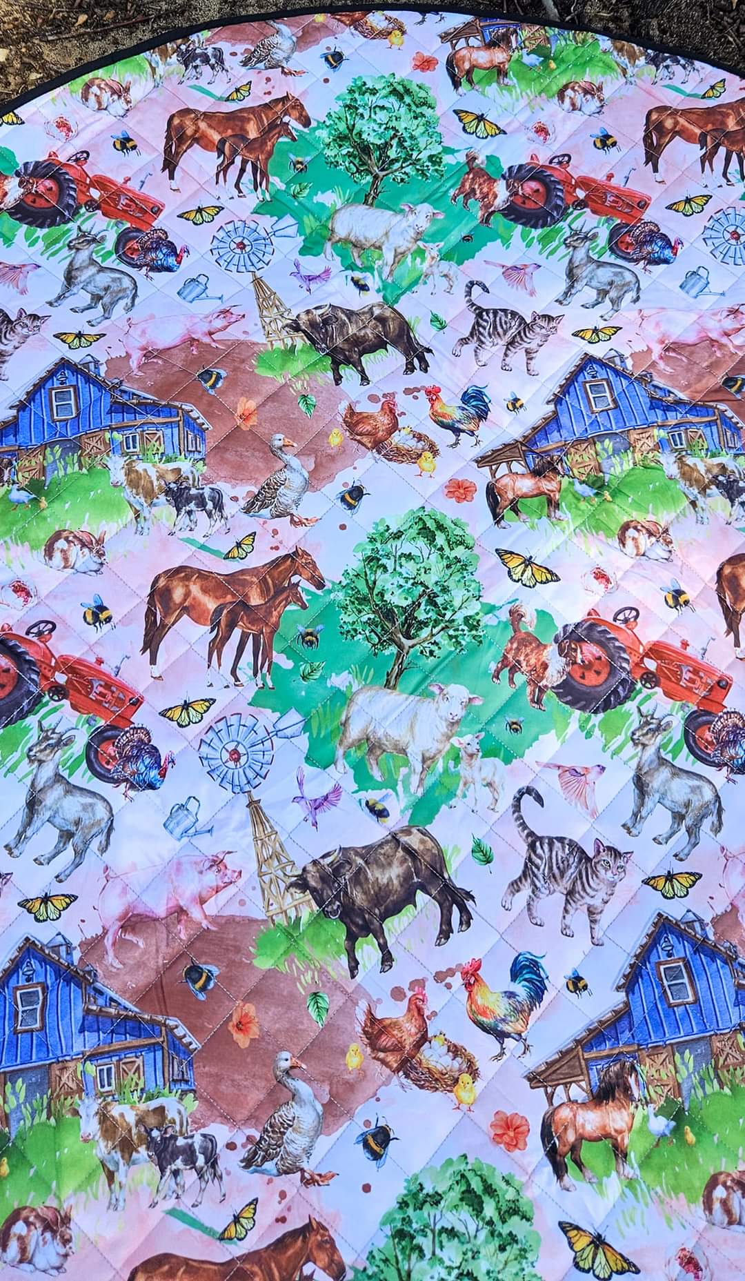 Morphing Meadows Plush Mat