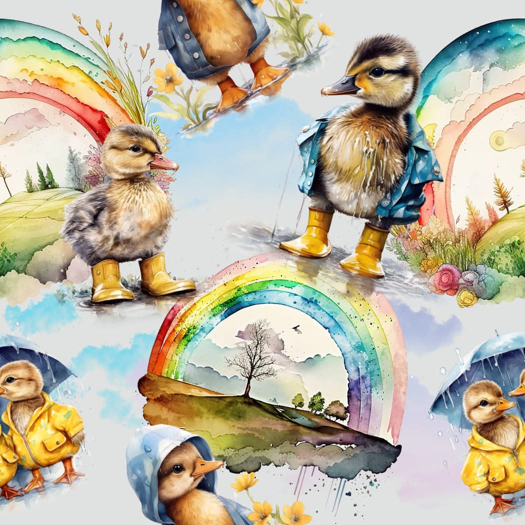 Quackin Good Time 6-24m Smock
