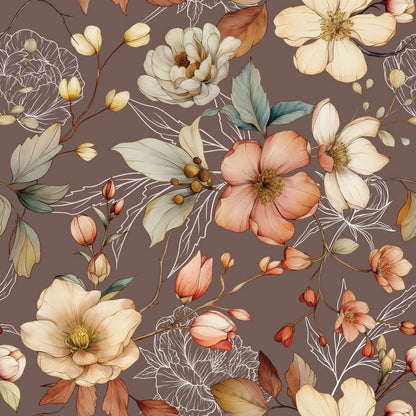 Petals of Wonder Picnic Plush Mat