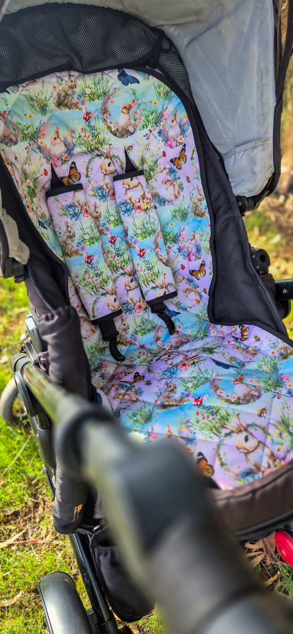 EveryBunny Blooms Universal Pram Liner