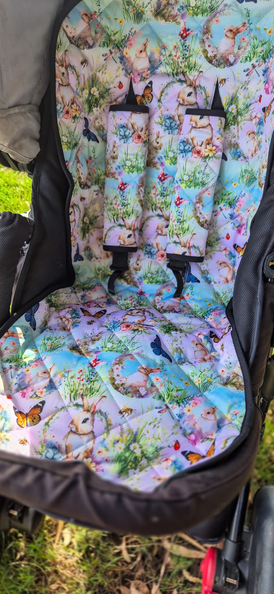 EveryBunny Blooms Universal Pram Liner