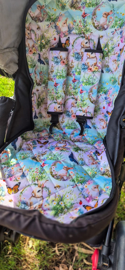 EveryBunny Blooms Universal Pram Liner