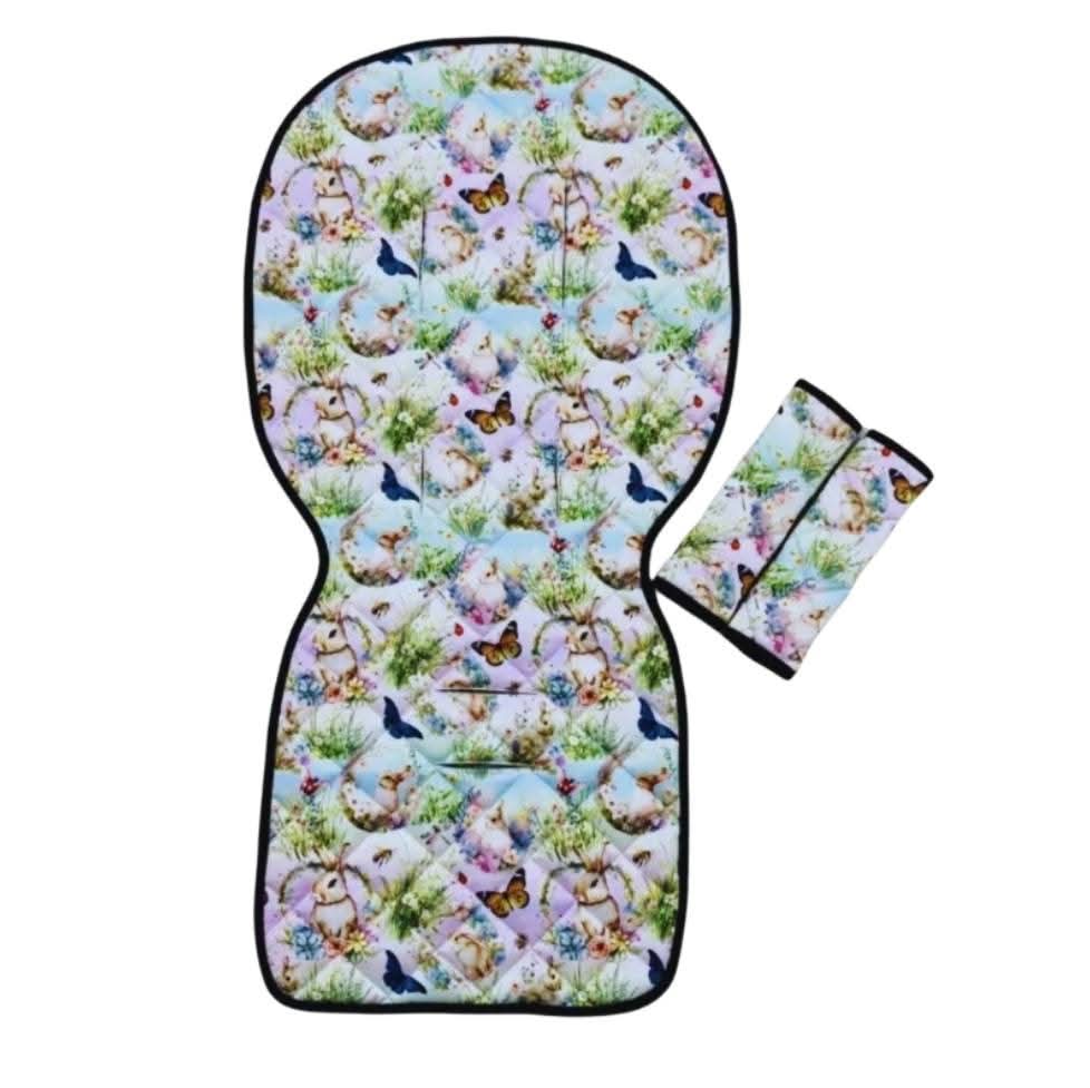 EveryBunny Blooms Universal Pram Liner