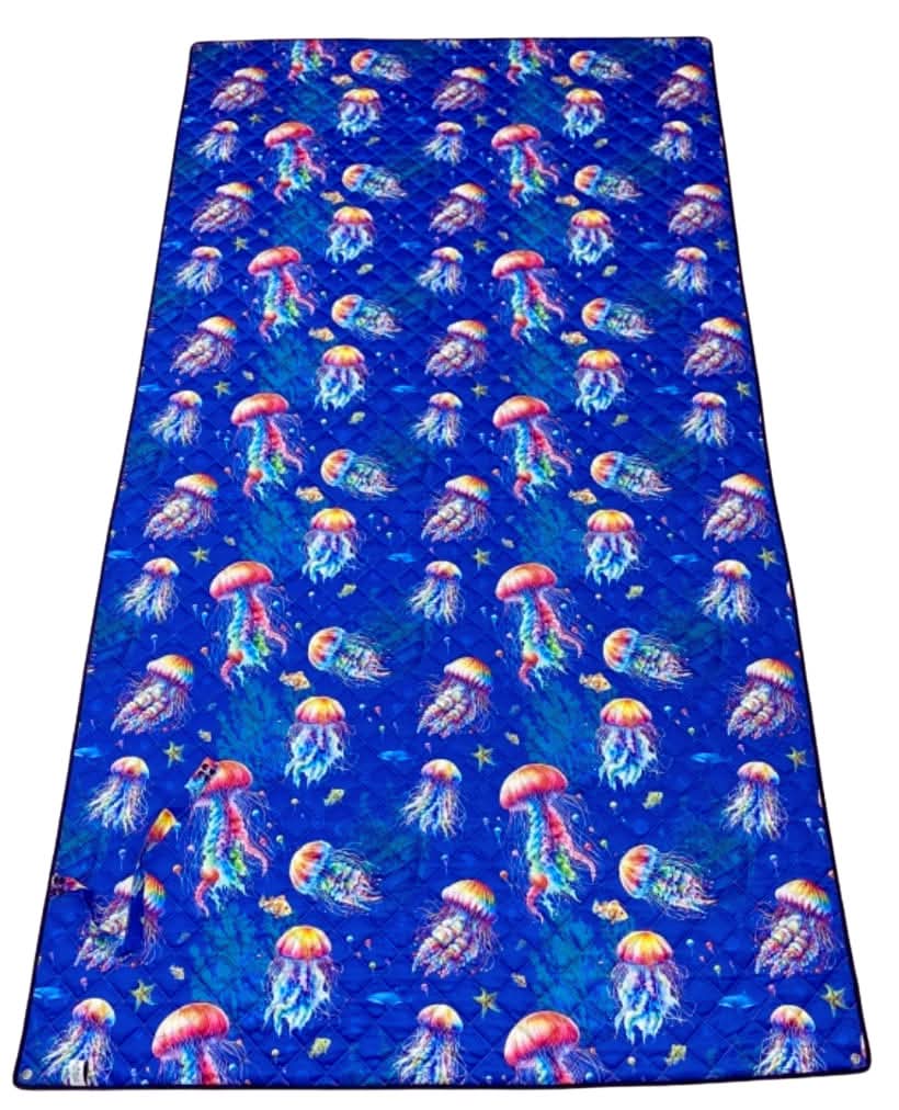 You Wish Jellyfish! Picnic Plush Mat
