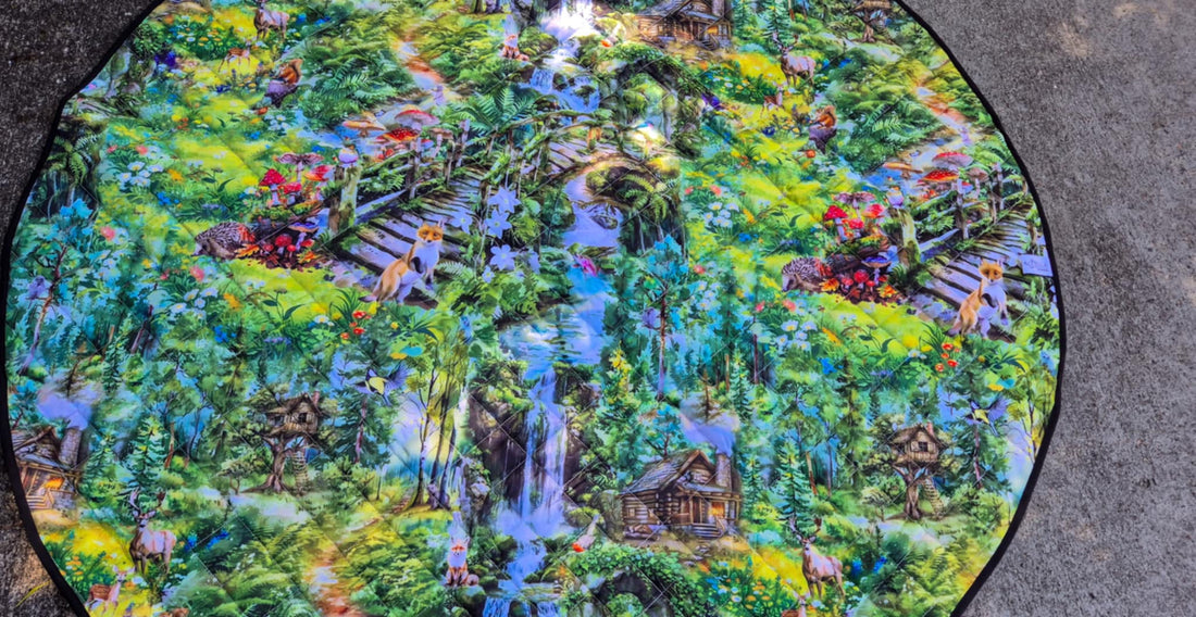 Woodland Whispers Plush Mat