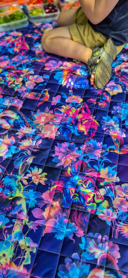 Wild Spirits Picnic Plush Mat