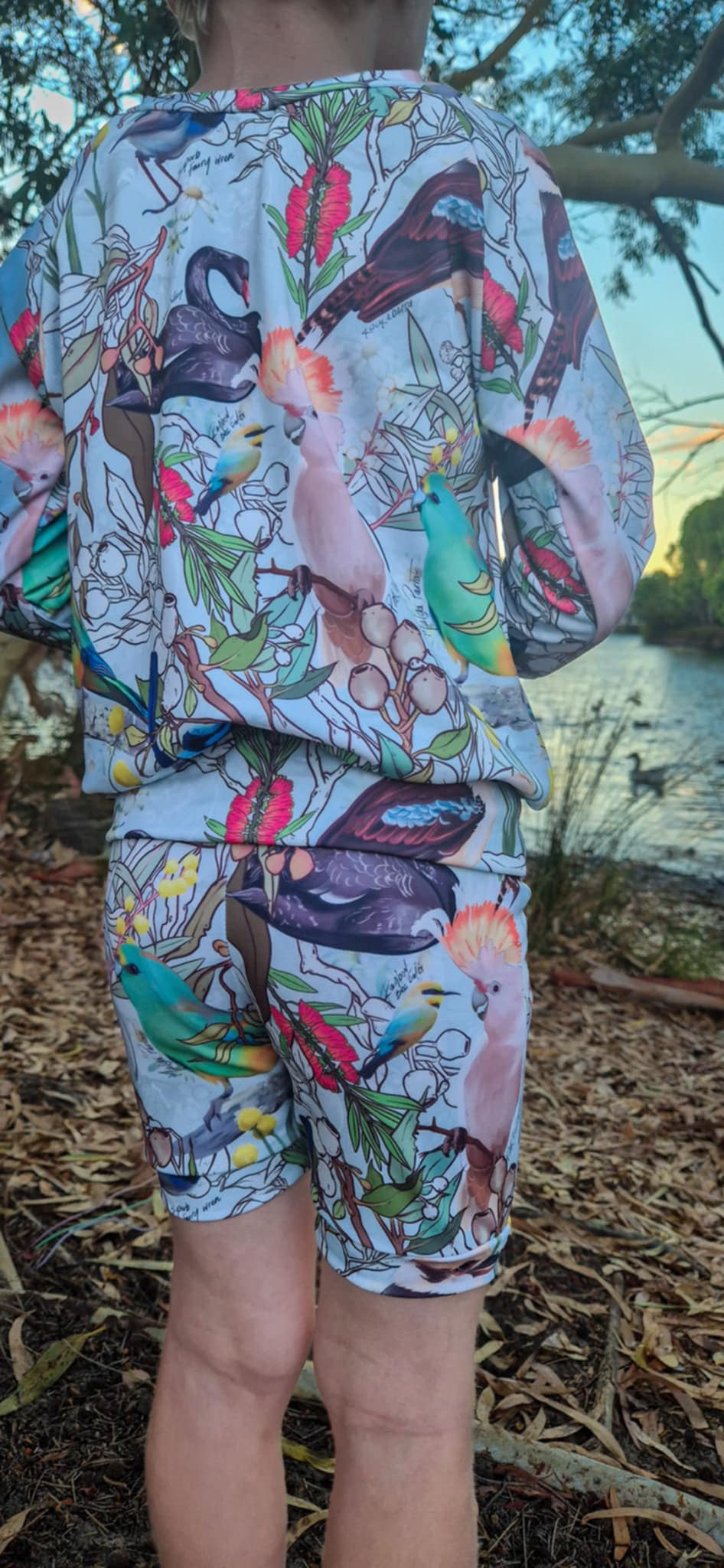 Wings of Oz Swim Rashie & Shorts Set