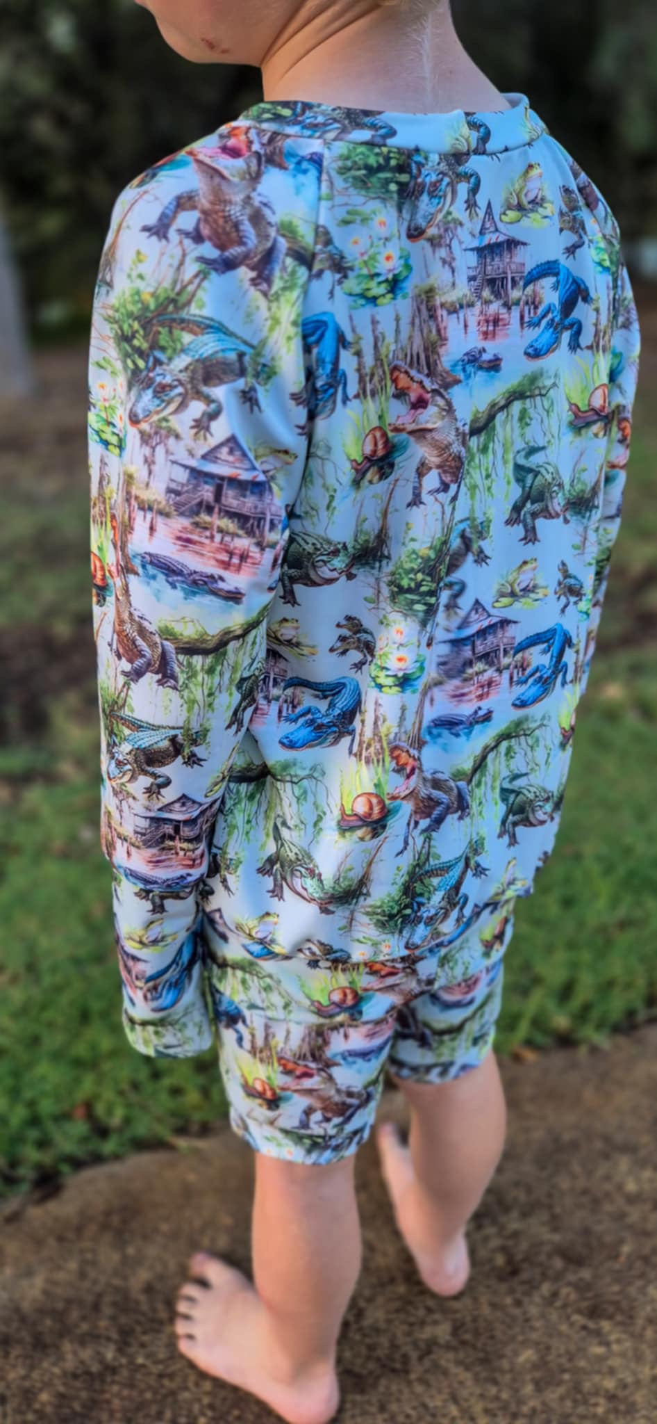 Croc My World Swim Rashie & Shorts Set