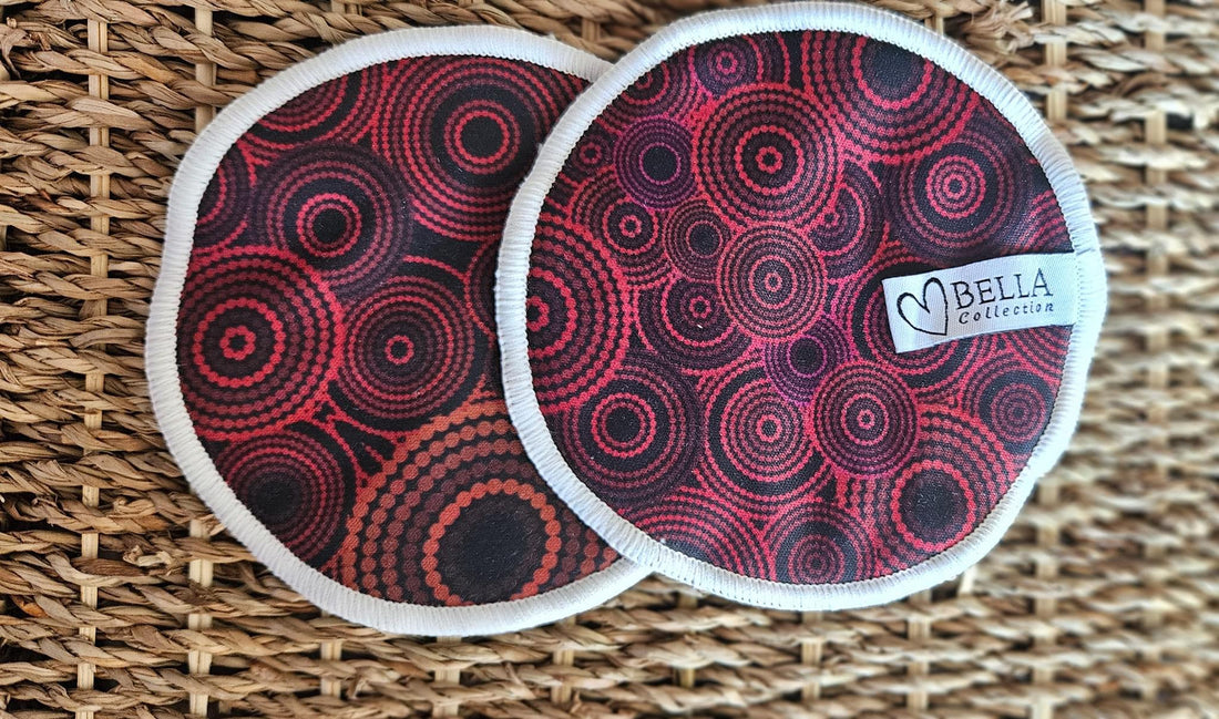 Bunaan Red Nursing Pads