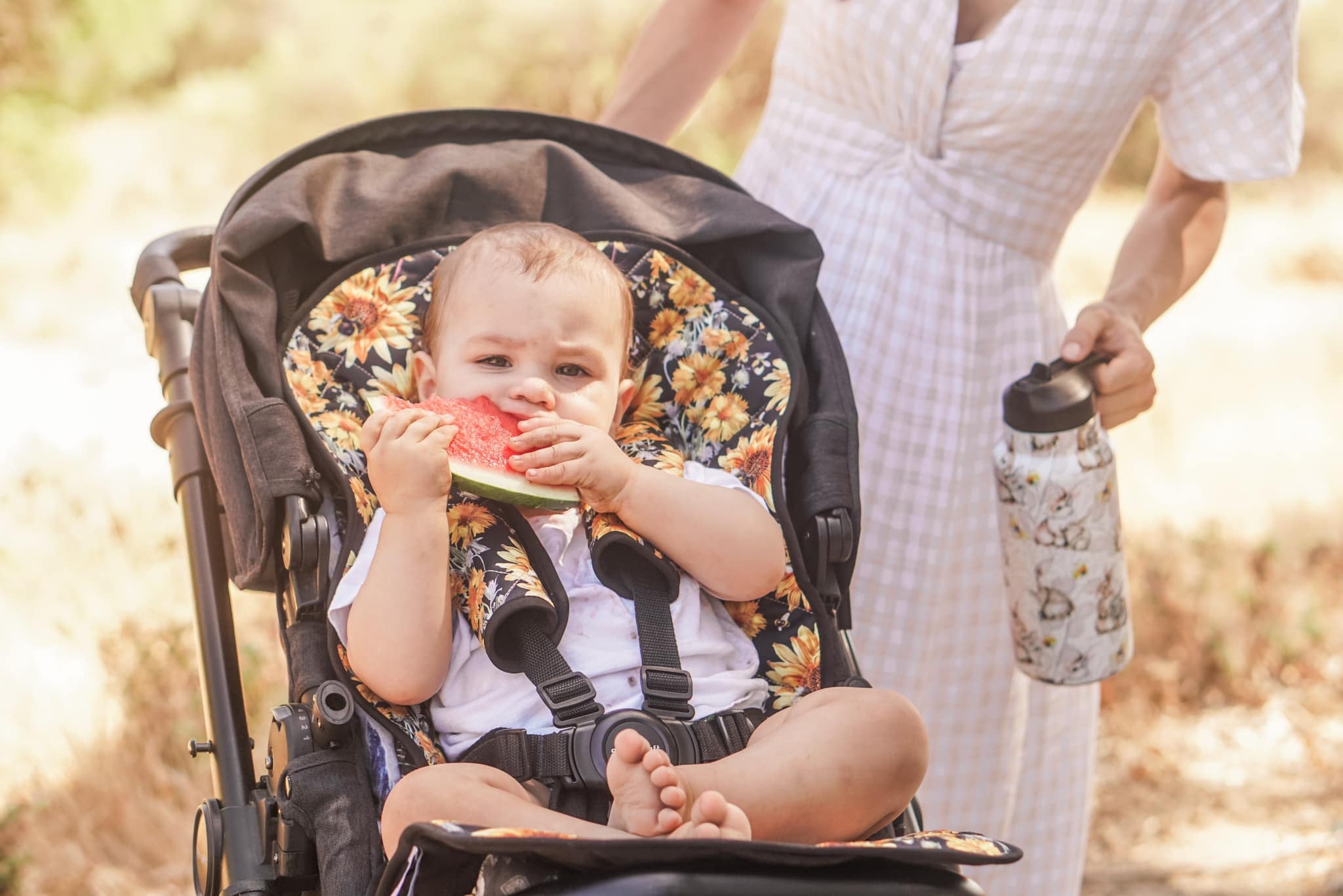 Bee My Moonlight Universal Pram Liner