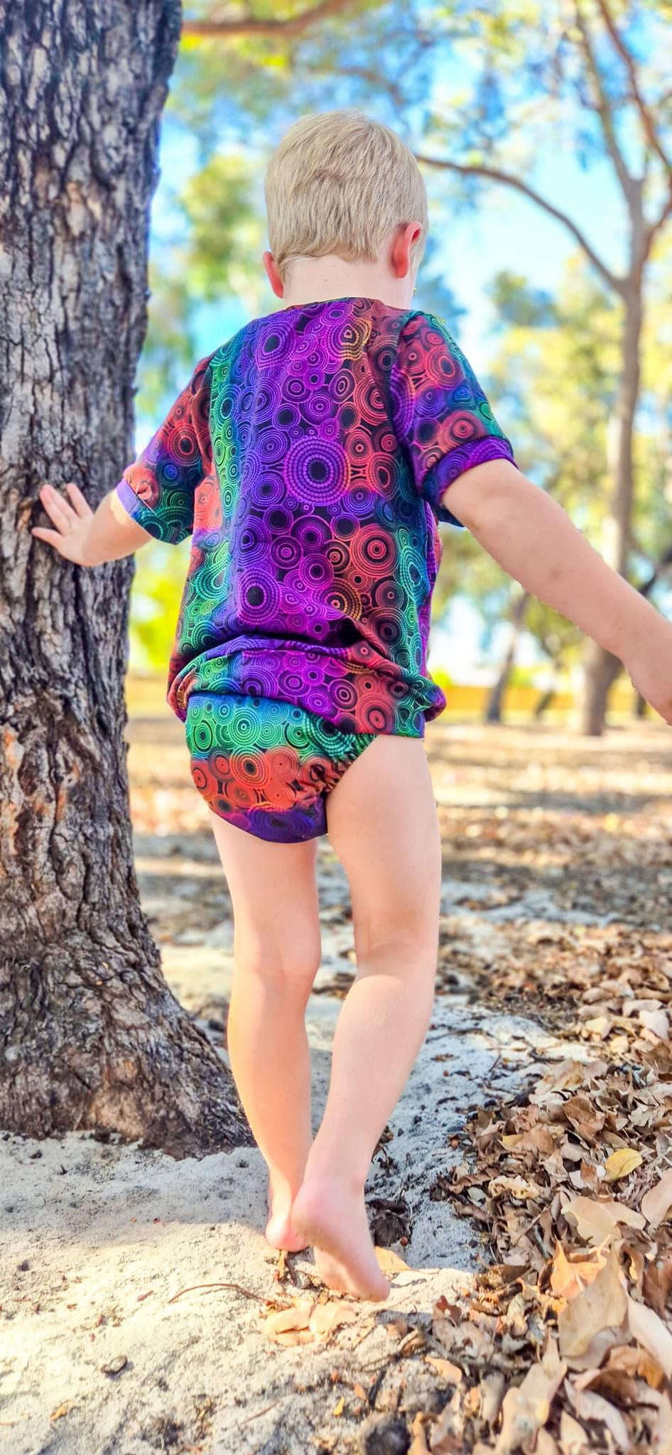 Bunaan Rainbow Handmade T-Shirts