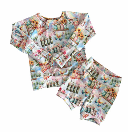 Way To Grow Swim Rashie &amp; Shorts Set