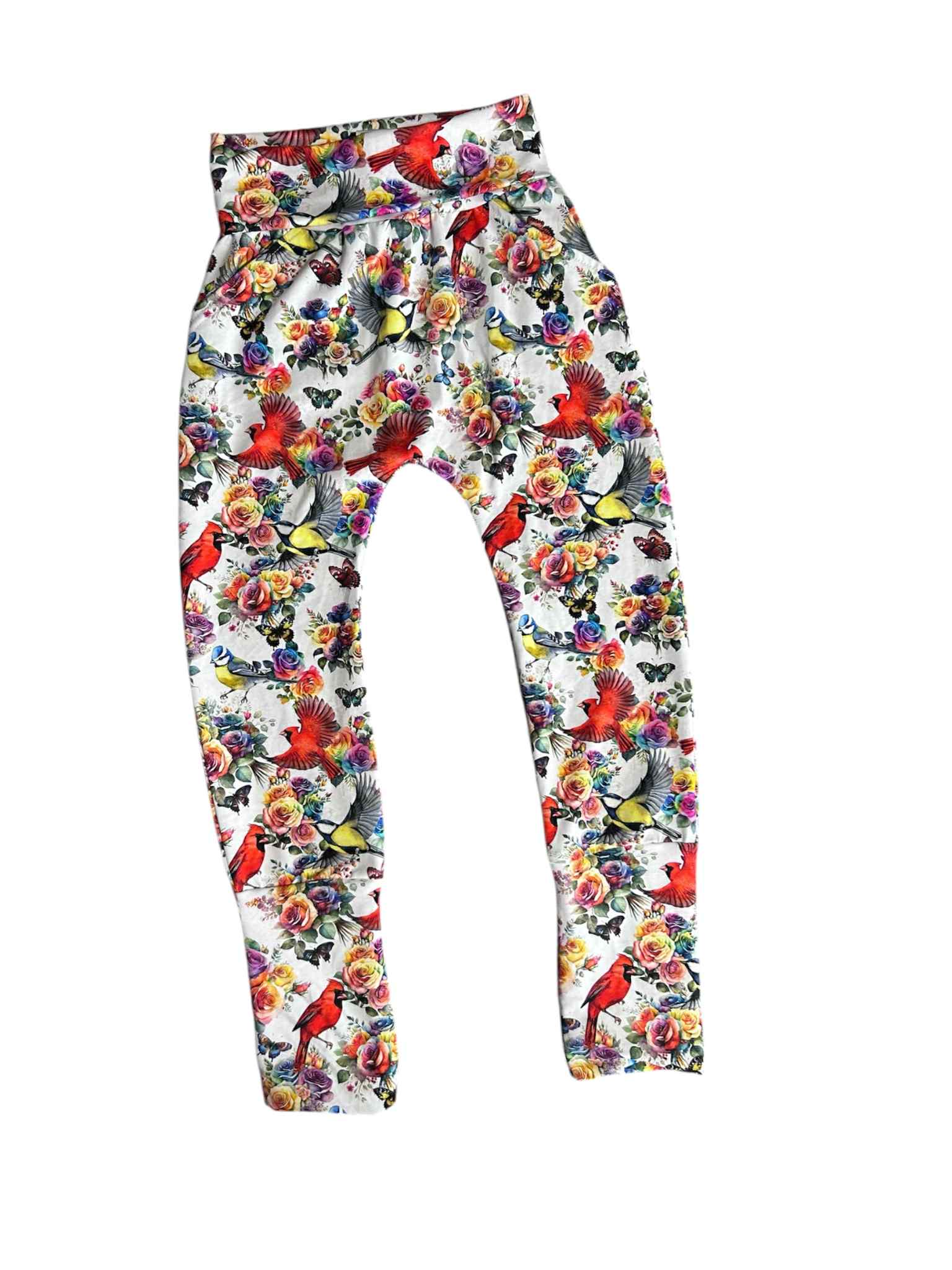 Rosey Feathers Handmade Pants