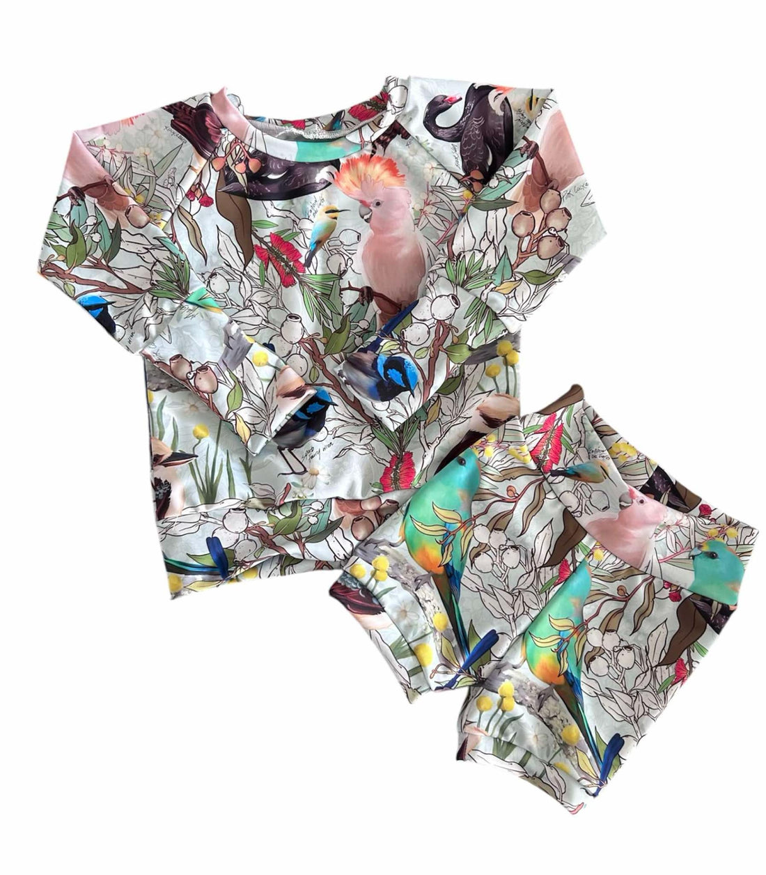 Wings of Oz Swim Rashie & Shorts Set