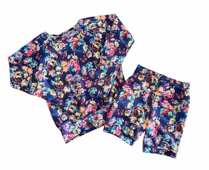 Wild Spirits Swim Rashie &amp; Shorts Set
