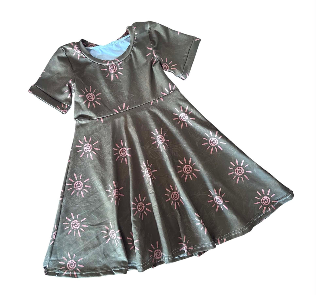 Sunwhere to Hide Handmade Dress
