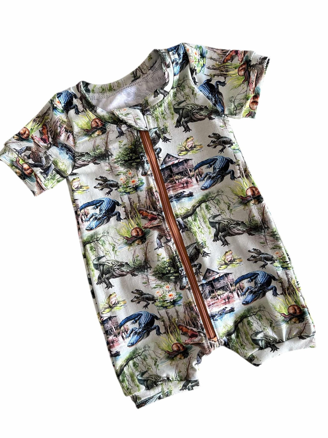 Croc My World Handmade Romper