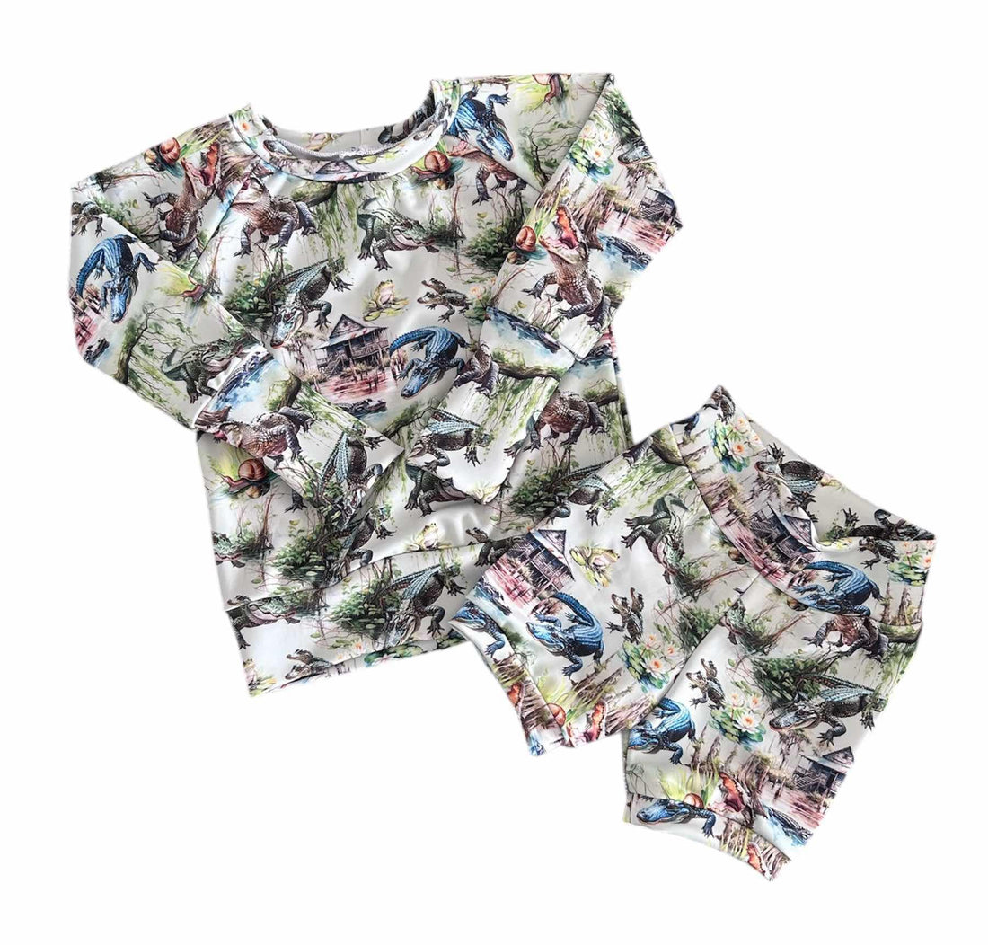 Croc My World Swim Rashie & Shorts Set