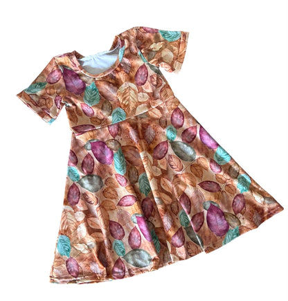 Falling into Nature Handmade Dress
