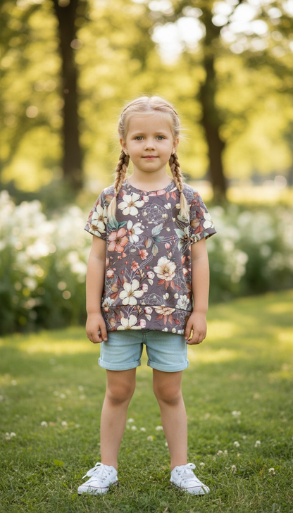 Petals of Wonder Handmade T-Shirt