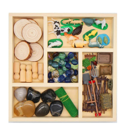 Sensory Farm Exploration Box Tray