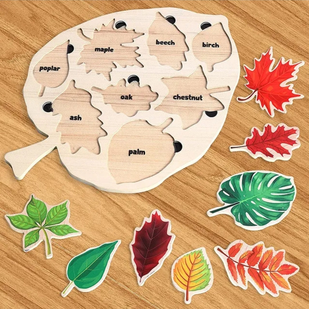 Puzzle of Leaves