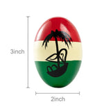 Wooden Egg Shaker- Natural/ Coloured
