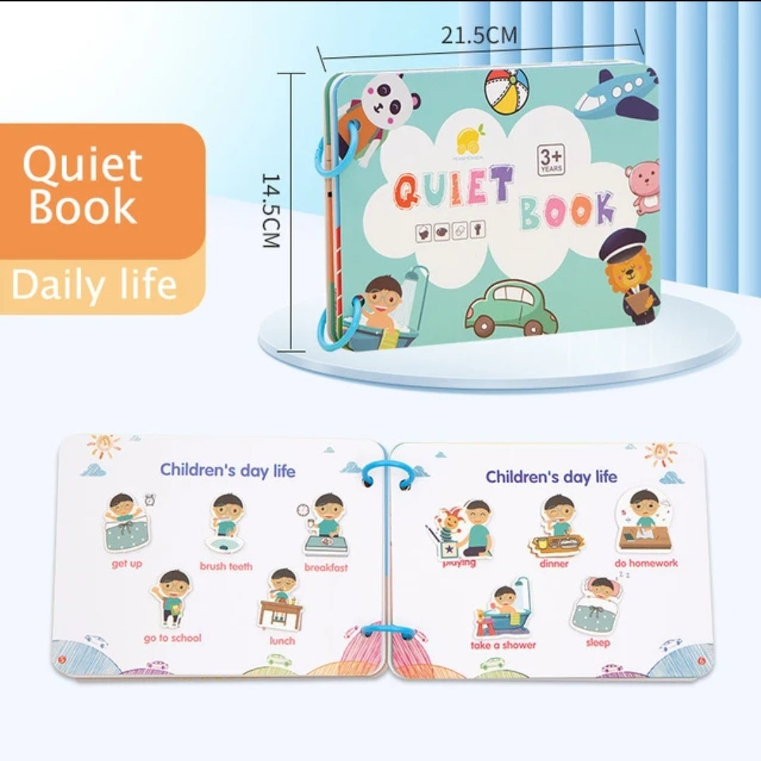 Montessori Quiet Busy Book