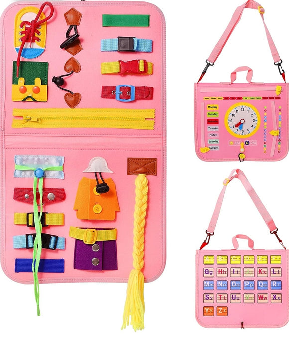 Montessori Pink Busy Book