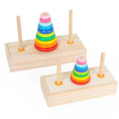 Hanoi Tower Ring Stacking Building Blocks