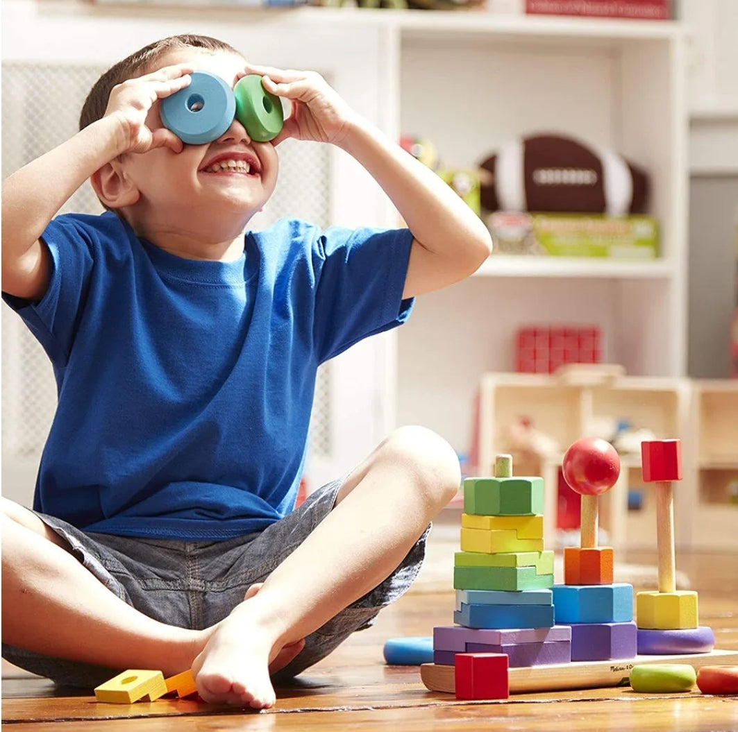 Block Toy Column Tower