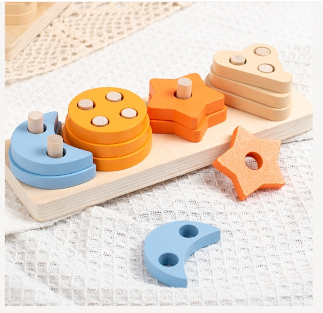 Shape Sorter - 4 Columns