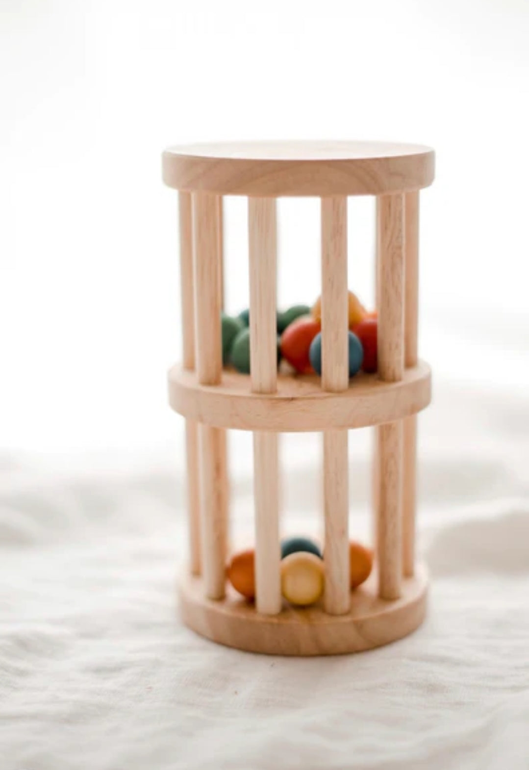 Wooden Rainmaker Rattle