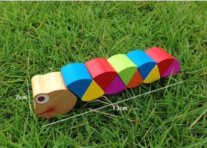 Morphing- Wooden Caterpillar/ Alligator