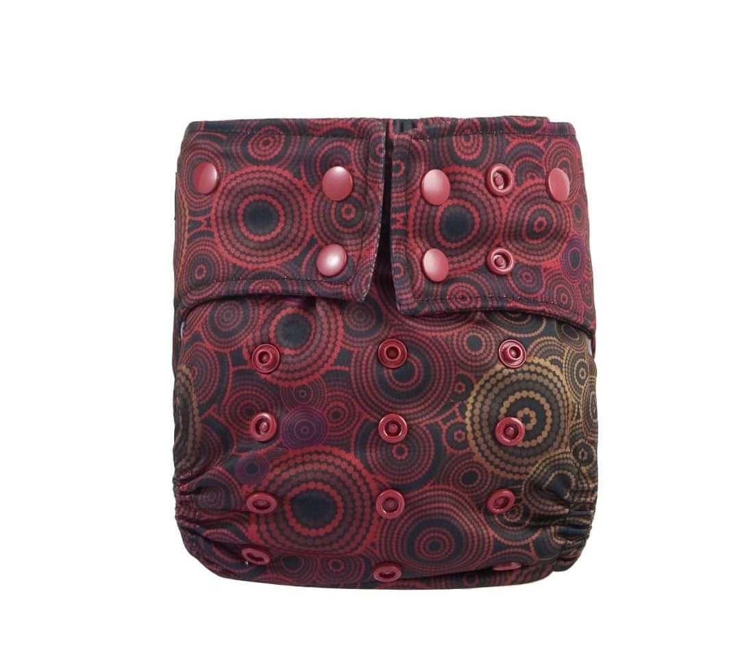 Bunaan Red Cloth Day Nappy