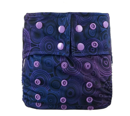 Bunaan Purple Cloth Day Nappy