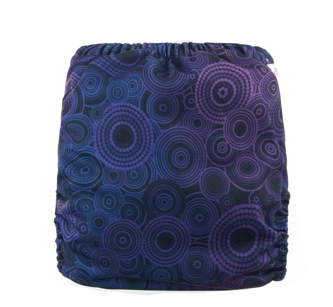 Bunaan Purple Cloth Day Nappy