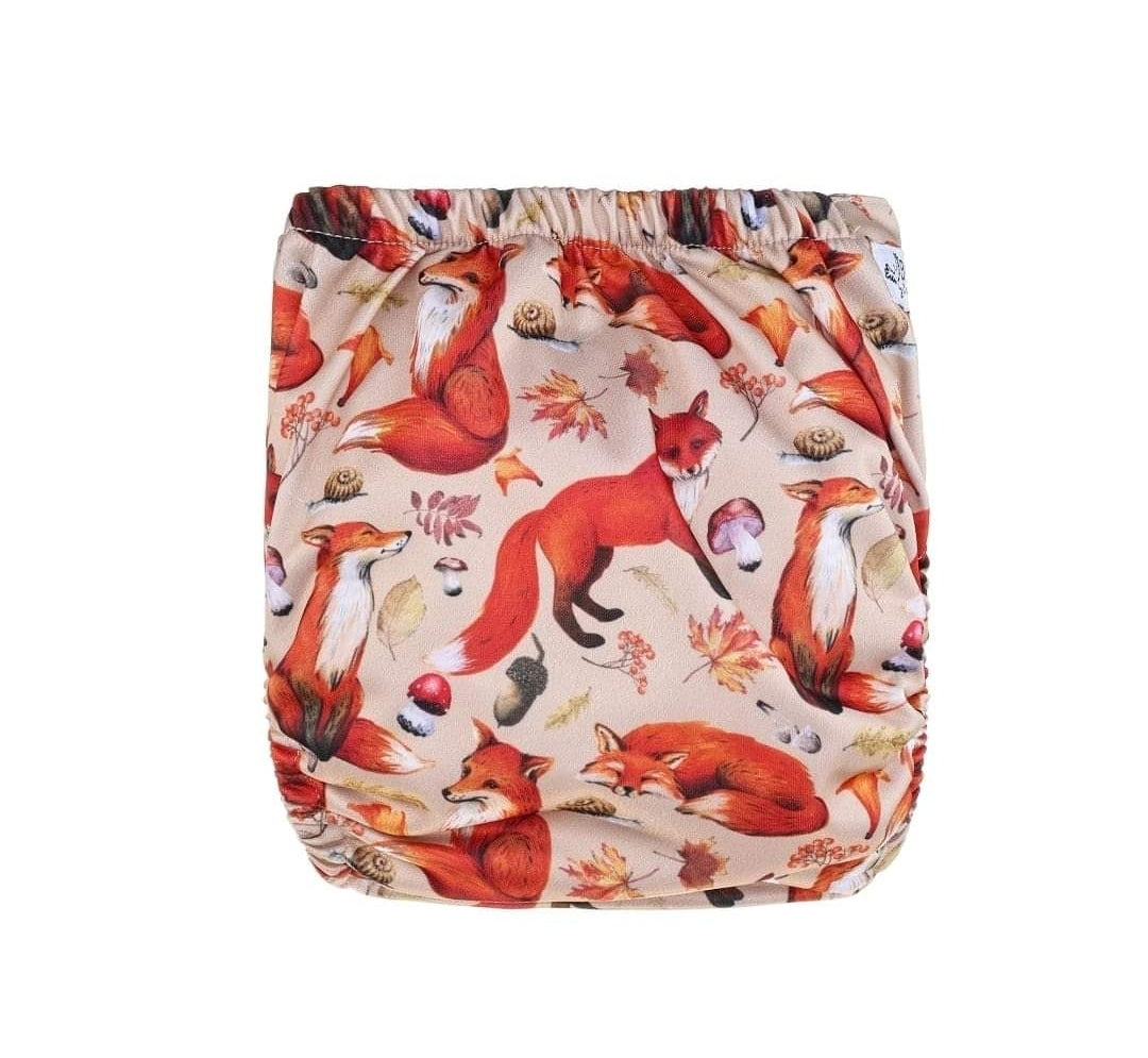 What The Fox Cloth Night Nappy
