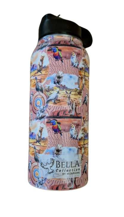 18oz Paws Down Under Drink Bottles
