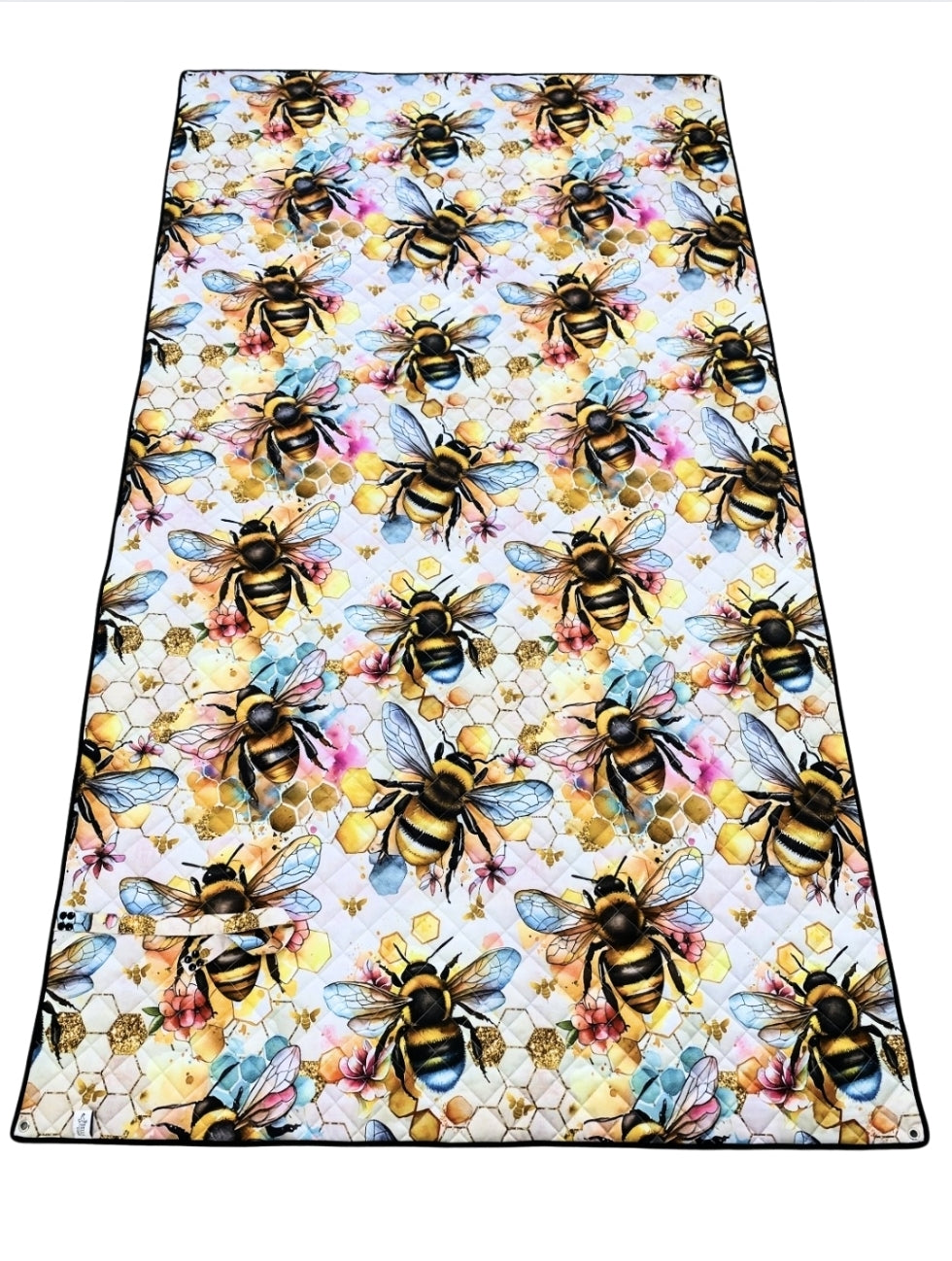 Bee Yourself Picnic Plush Mat