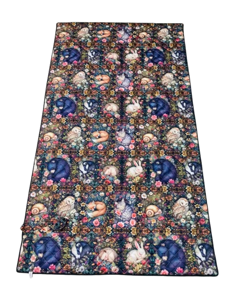 Hibernation Station Picnic Plush Mat