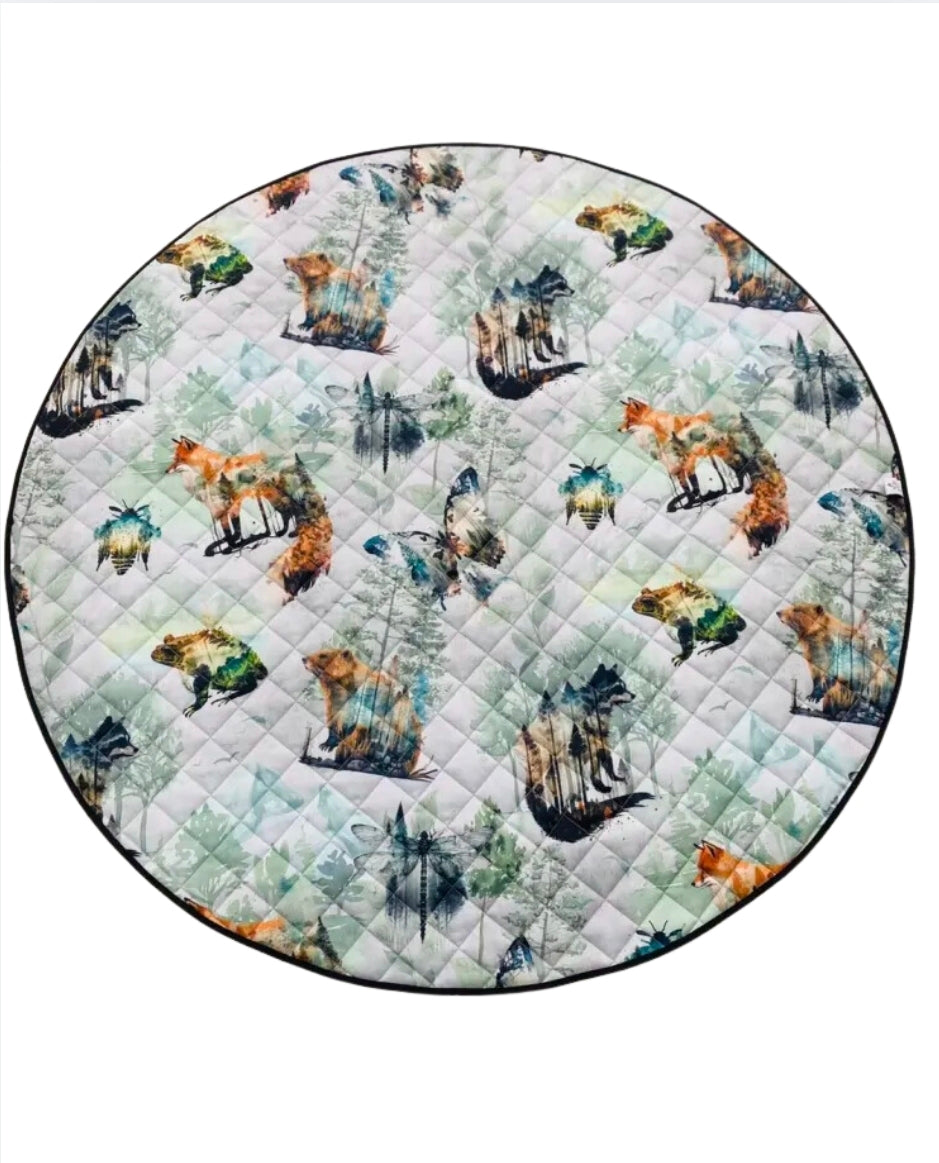 Tree-Mendous Strength Plush Mat