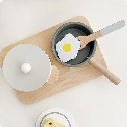 Large Wooden Kitchen Set