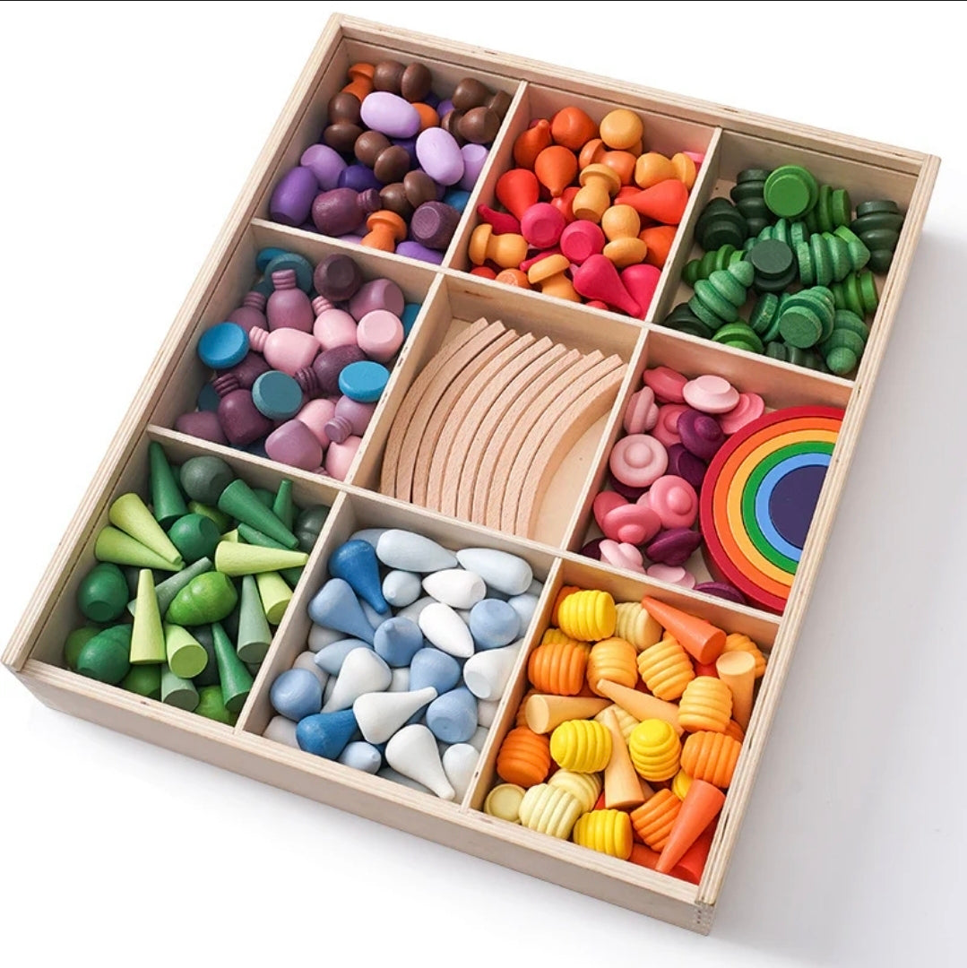 Mandala Sensory Loose Parts (252 pc)