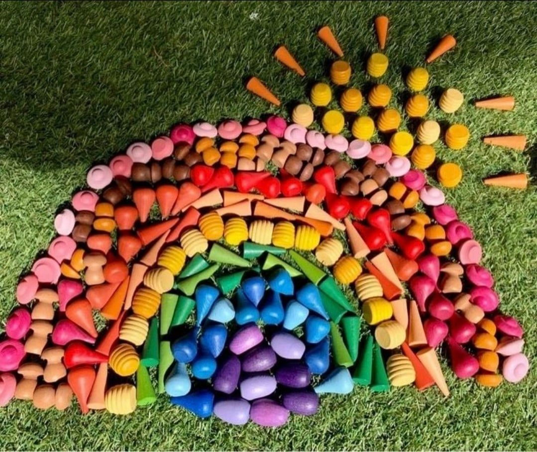Mandala Sensory Loose Parts (252 pc)