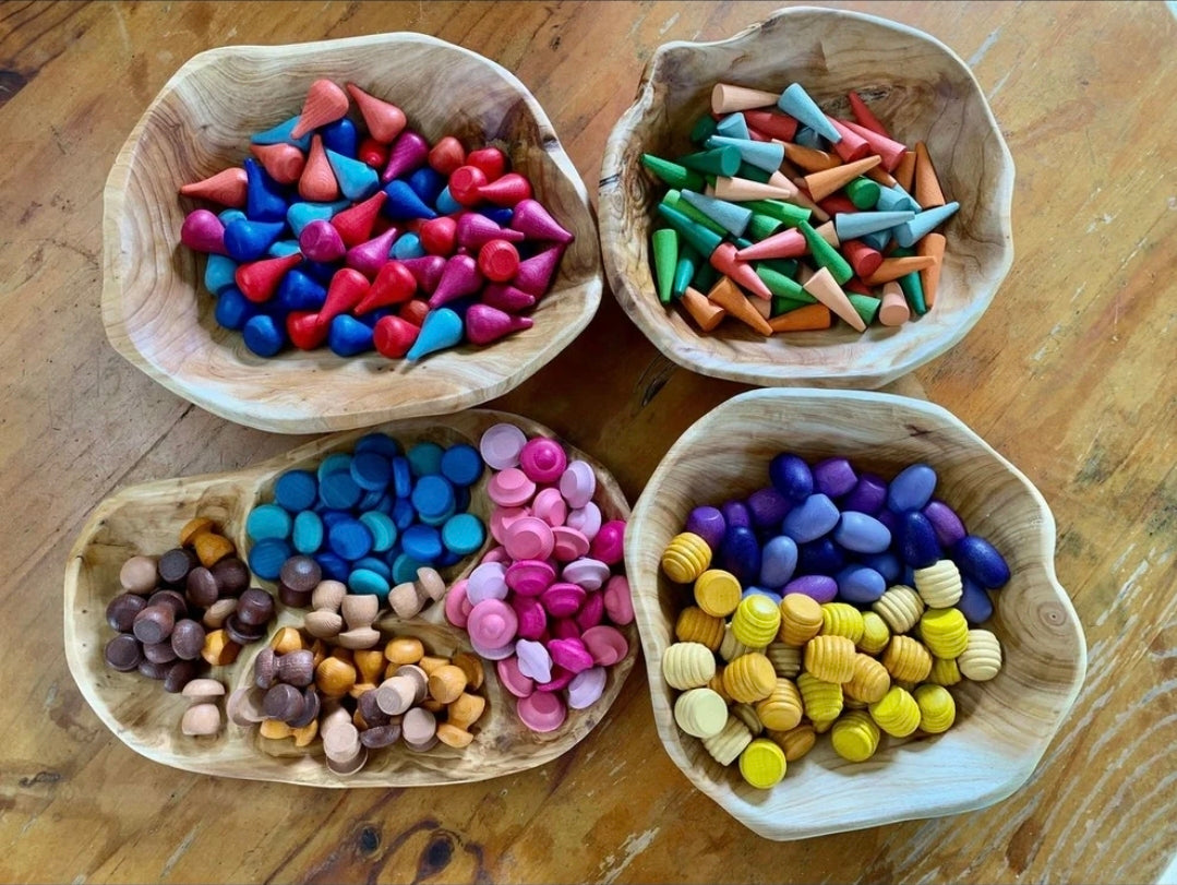 Mandala Sensory Loose Parts (252 pc)