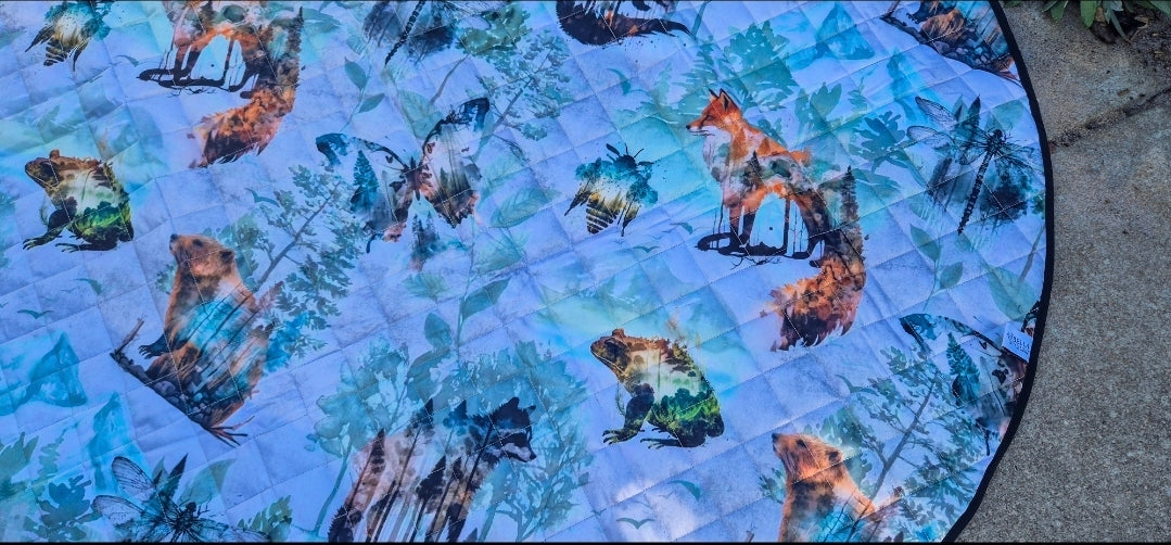 Tree-Mendous Strength Plush Mat