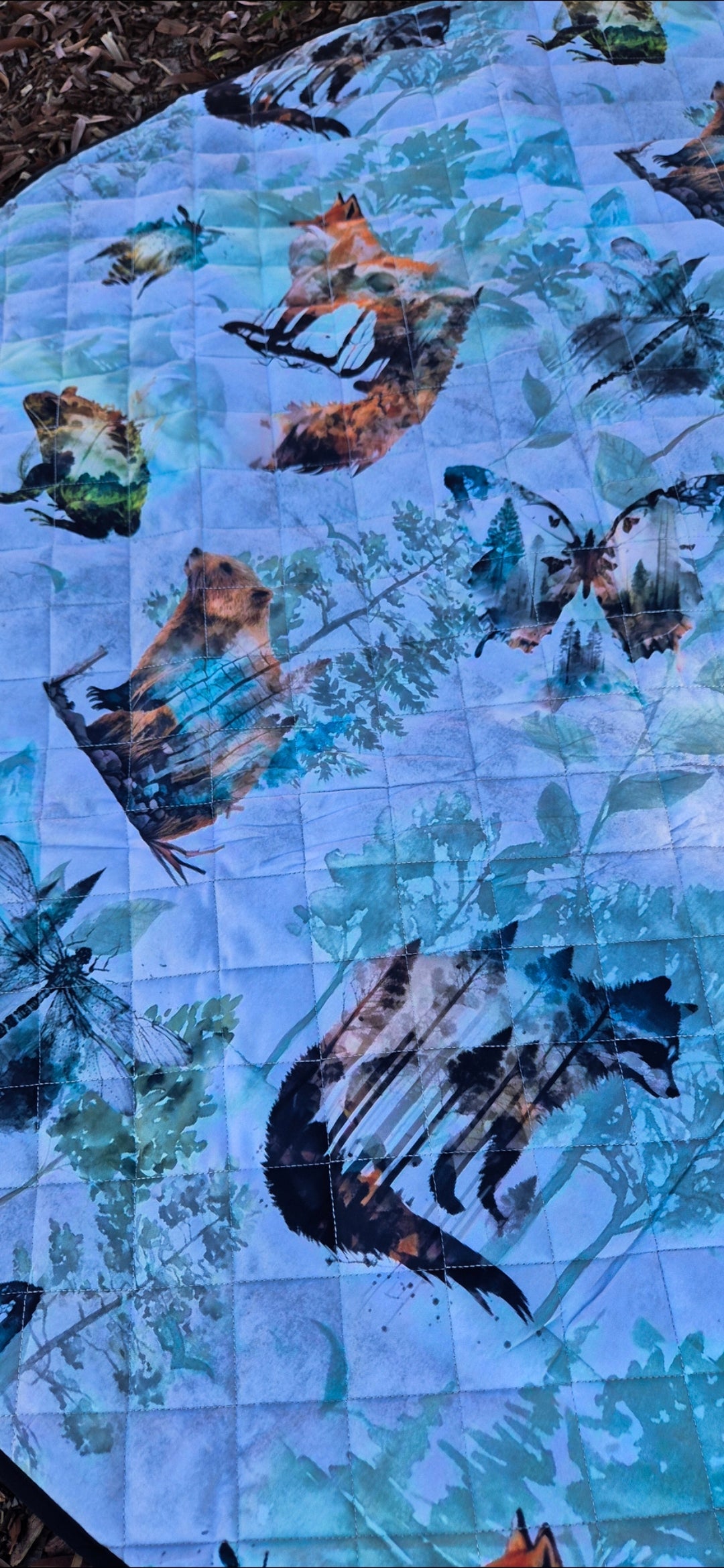 Tree-Mendous Strength Plush Mat