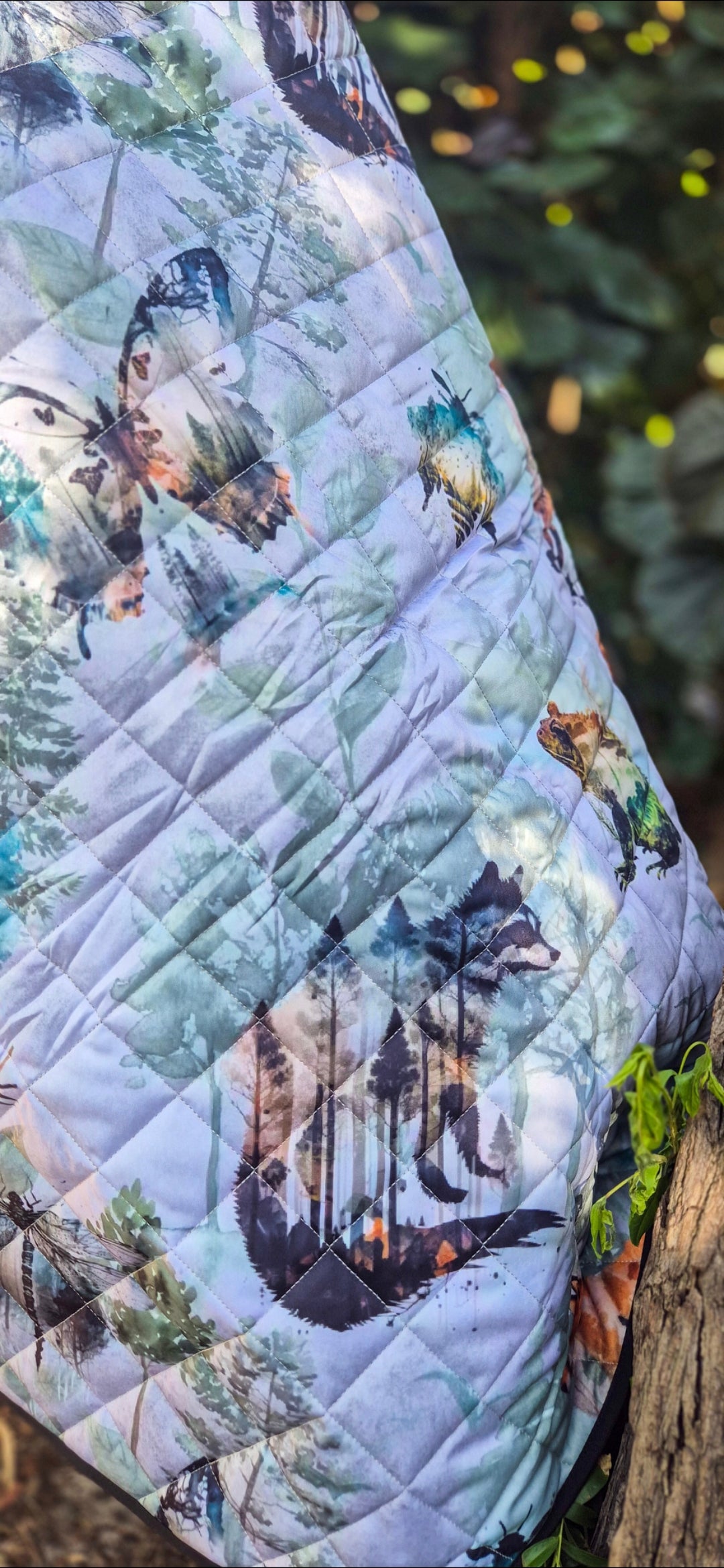 Tree-Mendous Strength Plush Mat