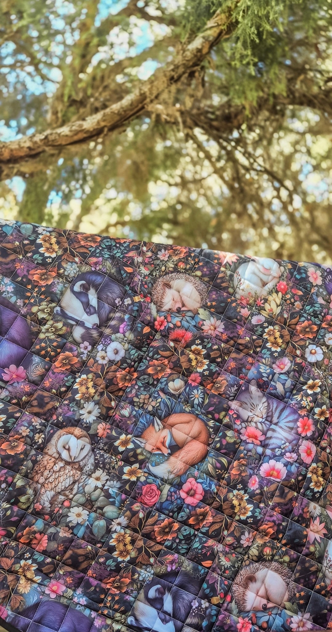 Hibernation Station Picnic Plush Mat